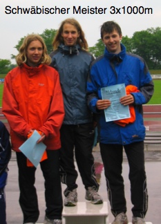 Schw. 3x1000m